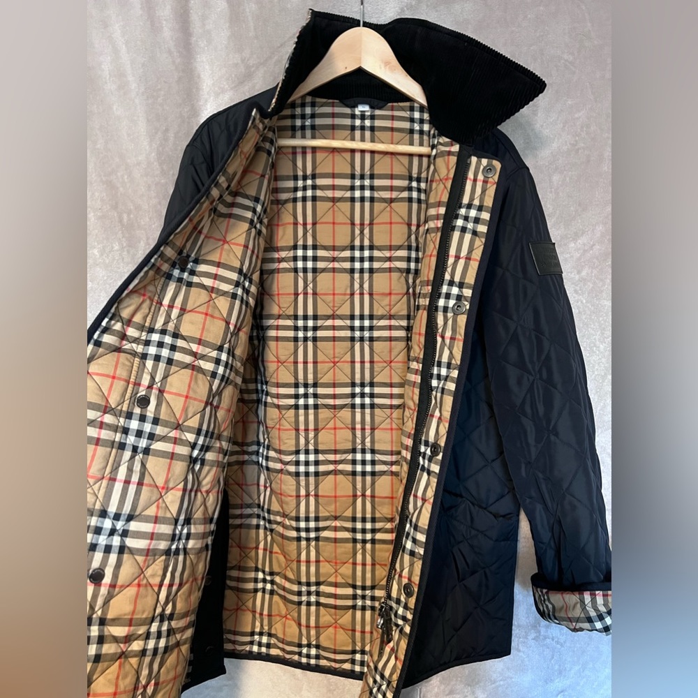 Quilted Burberry Jacket
